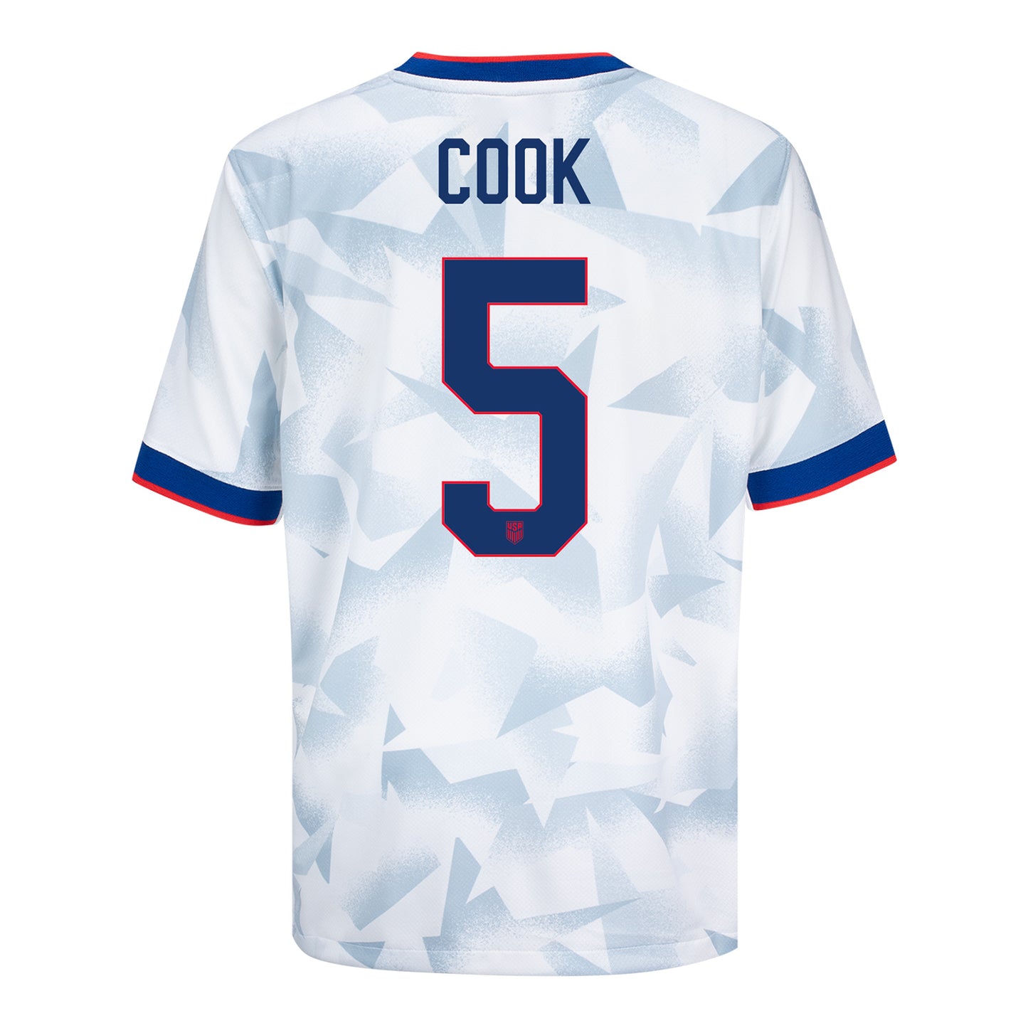 Youth Nike USWNT 2025 Personalized Brilliant Home Stadium Jersey