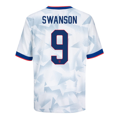 Youth Nike USWNT 2025 Personalized Brilliant Home Stadium Jersey