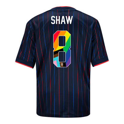 Youth Nike USWNT 2025 Pride Personalized Heartbeat Away Stadium Jersey