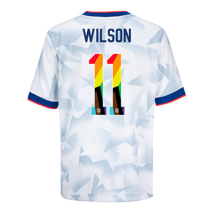 Youth Nike USWNT 2025 Pride Personalized Brilliant Home Stadium Jersey