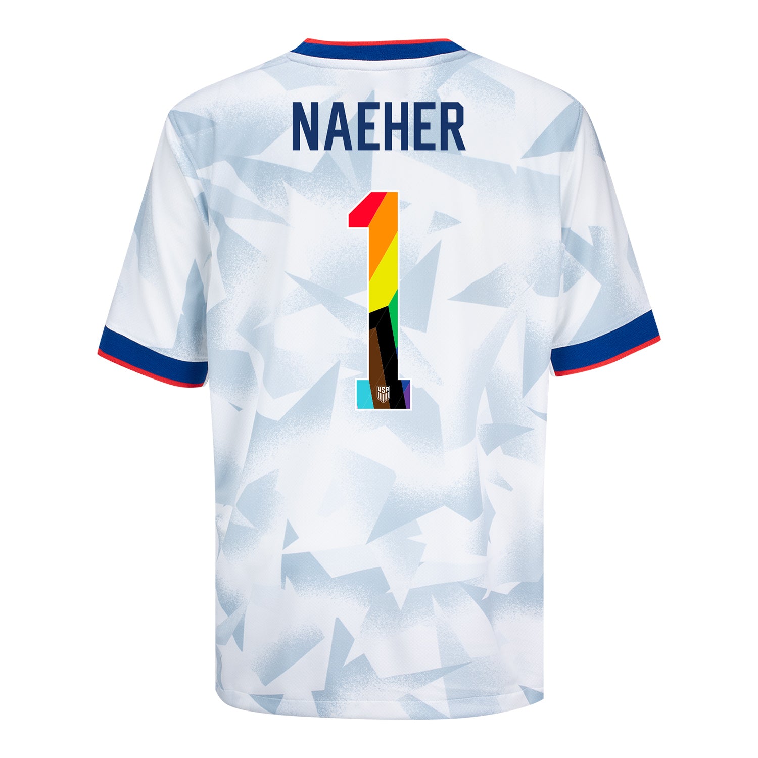 Youth Nike USWNT 2025 Pride Personalized Brilliant Home Stadium Jersey