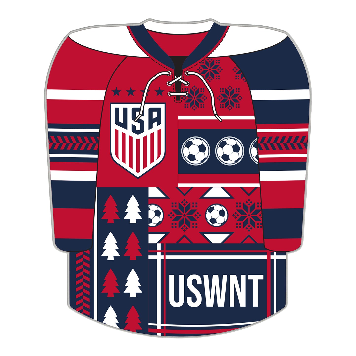 Wincraft USWNT Holiday Sweater Hatpin