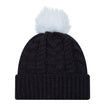 Women's New Era USWNT Knit Navy Hat - Back View