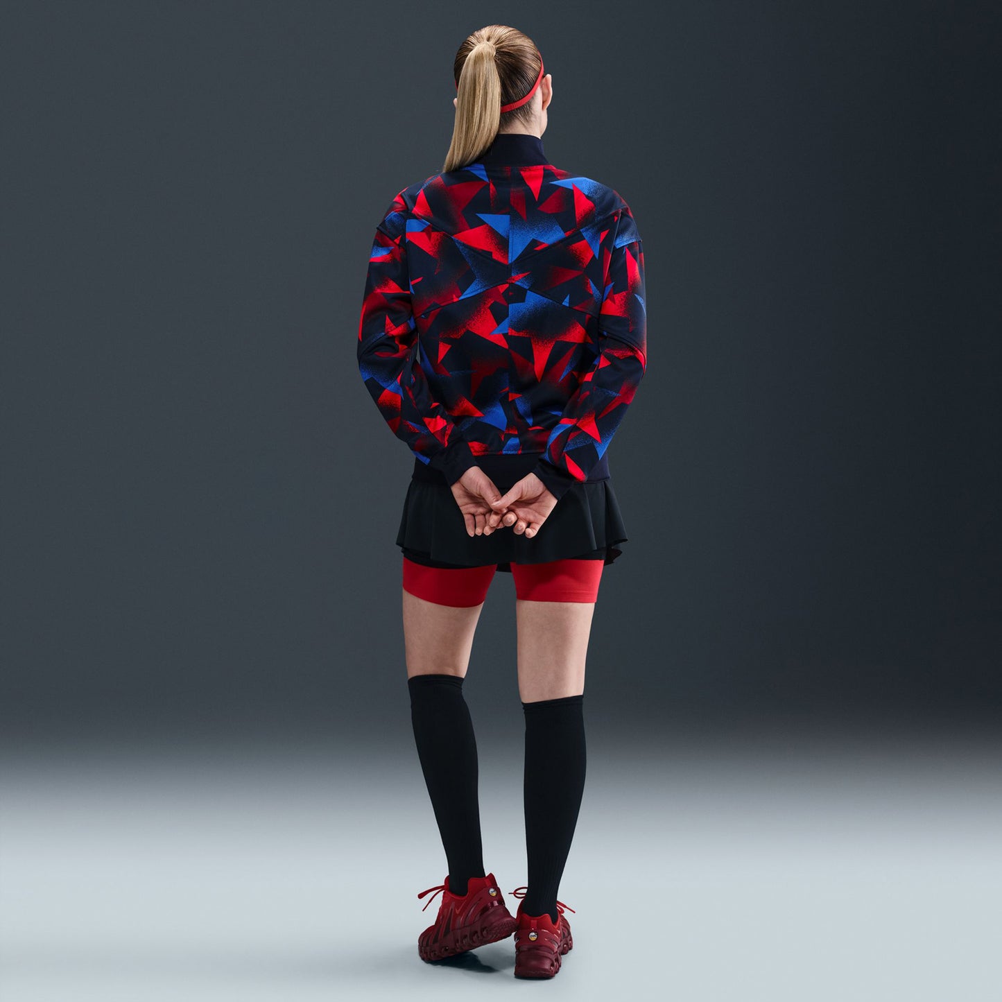 Women's Nike USWNT 2025 Academy Pro Star Navy Anthem Jacket