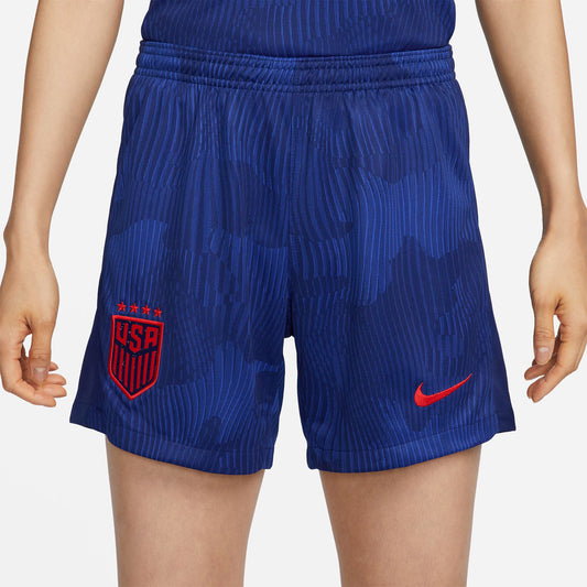 Women's Nike USWNT 2023 Stadium Away Shorts - Front View