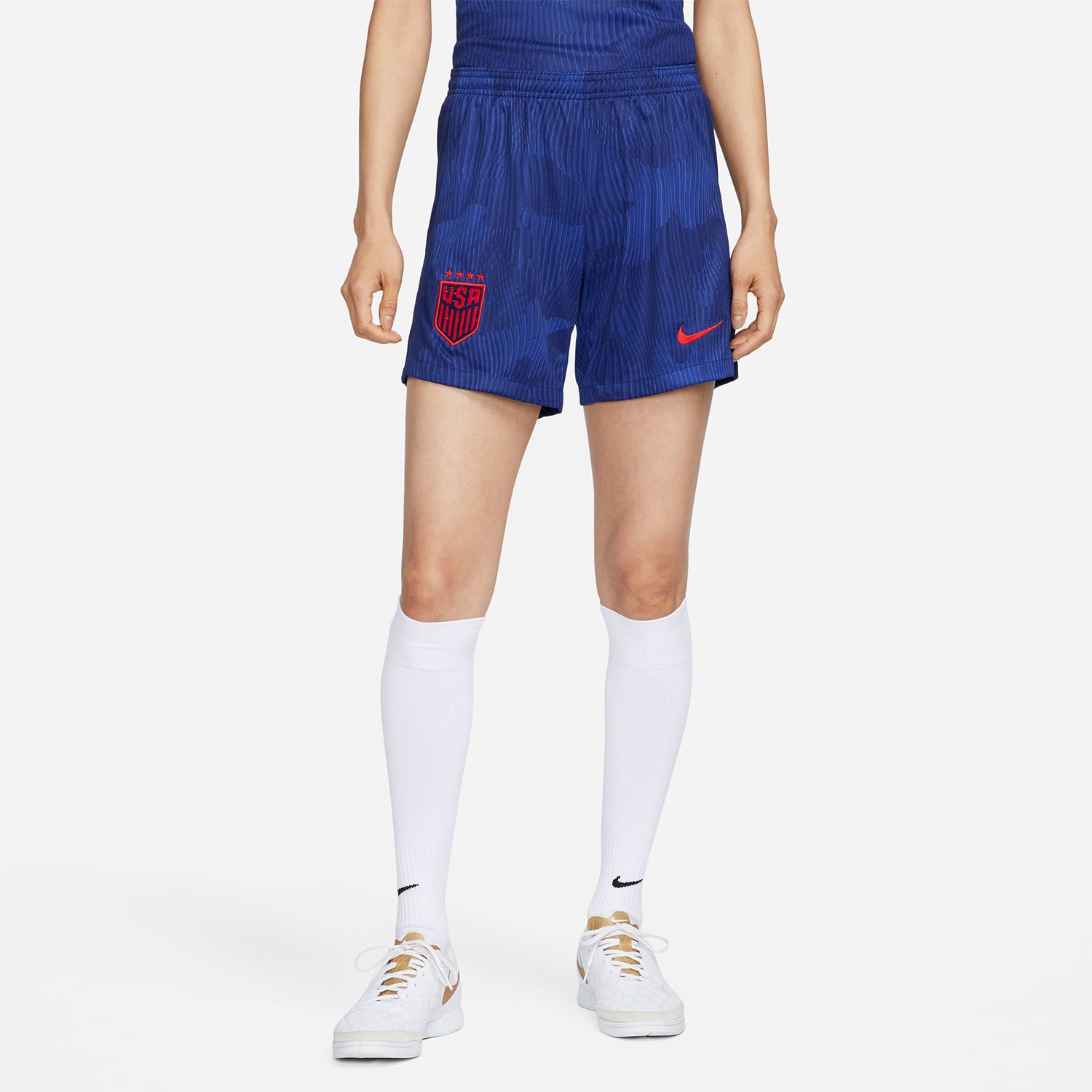 Women's Nike USWNT 2023 Stadium Away Shorts - Model View