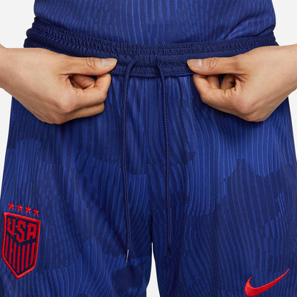Women's Nike USWNT 2023 Stadium Away Shorts - Waistband View
