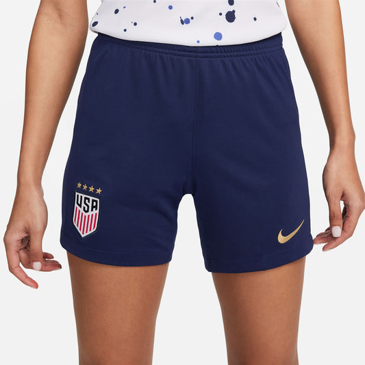 Women's Nike USWNT 2023 Stadium Home Shorts - Front View