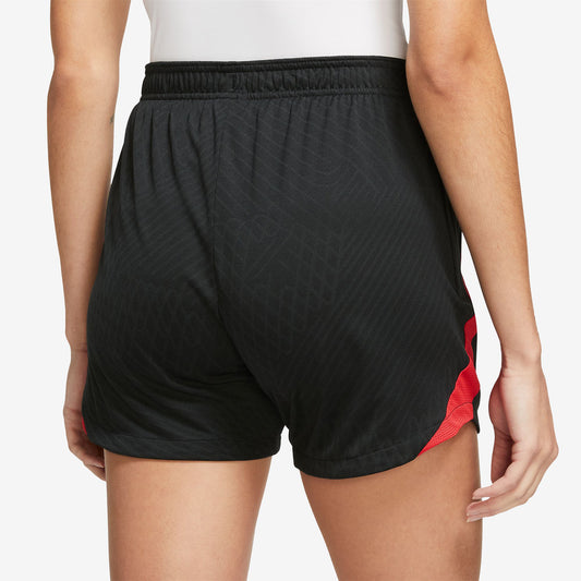 Women's Nike USWNT Strike Knit Black Shorts - Back View
