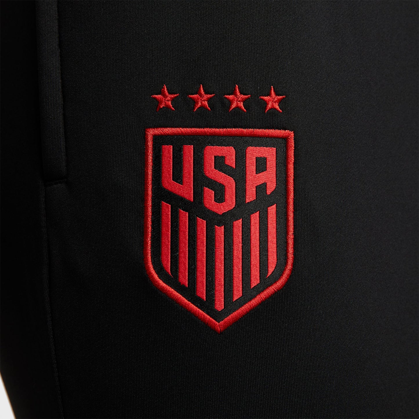 Women's Nike USWNT 2023 Strike Knit Black Pants - Crest View
