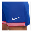 Women's Nike USWNT 2024 Stadium Home Blue Shorts - Nike Logo View