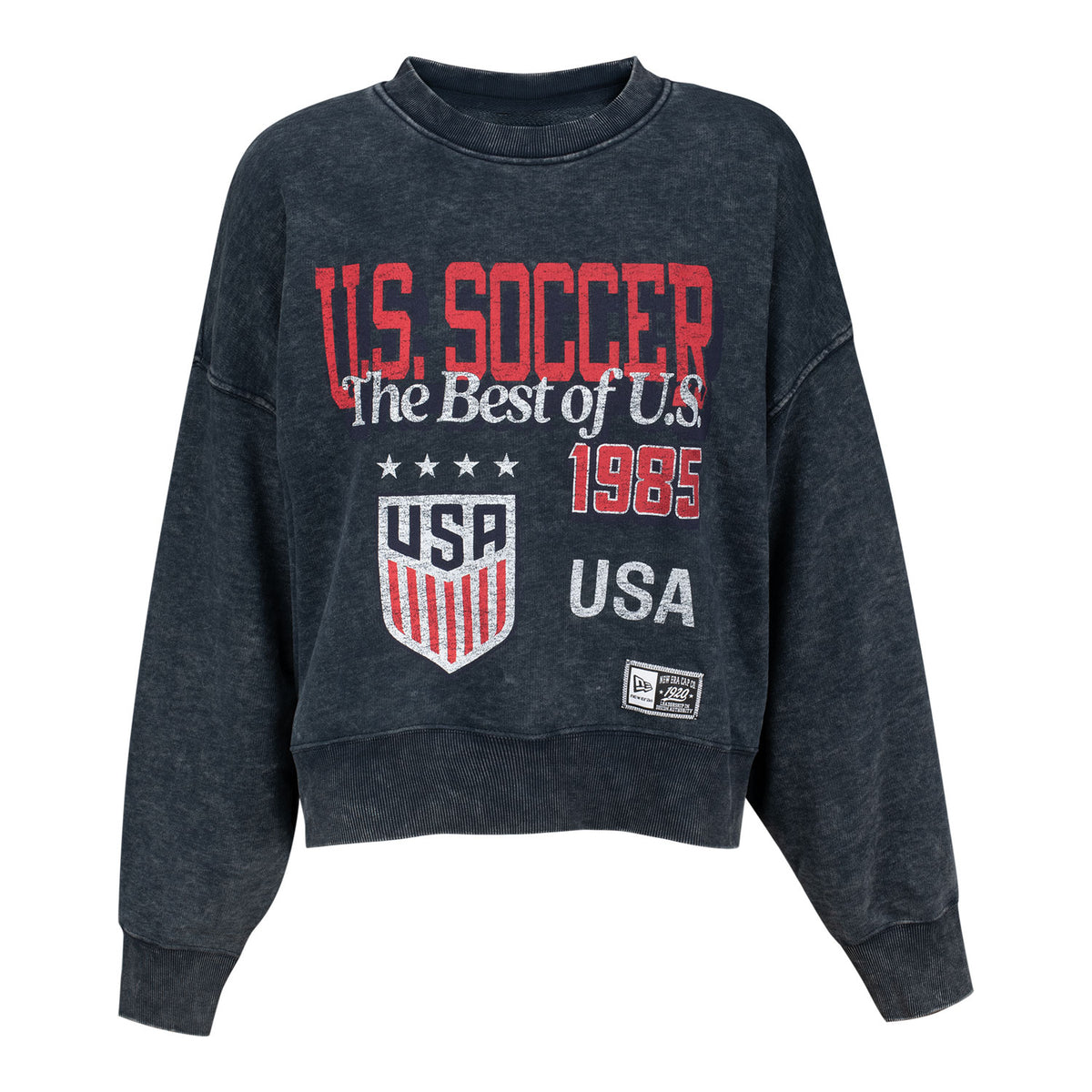 Women's USWN New Era Best of Floral Crew Neck Sweatshirt