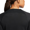 Women's Nike USWNT Strike Knit Longsleeve Black Tee - Back View