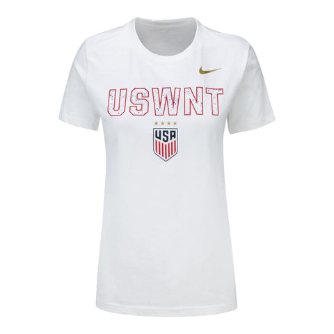 Women's Nike USWNT Splatter White Tee - Official U.S. Soccer Store