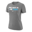 Women's Nike Chicago Red Stars x USWNT Grey Tee - Front View