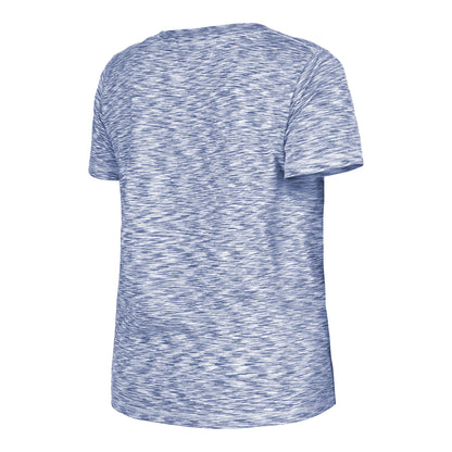 Women's New Era USWNT Colorblock Navy Tee - Back View