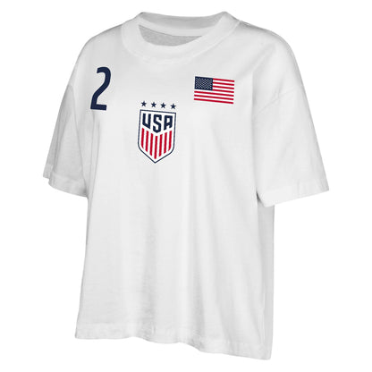 Ladies Outerstuff USWNT Trinity Rodman Poster T-Shirt