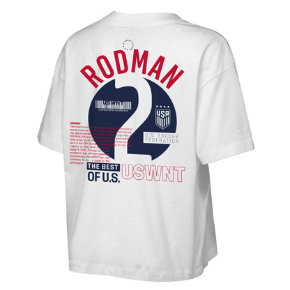Ladies Outerstuff USWNT Trinity Rodman Poster T-Shirt