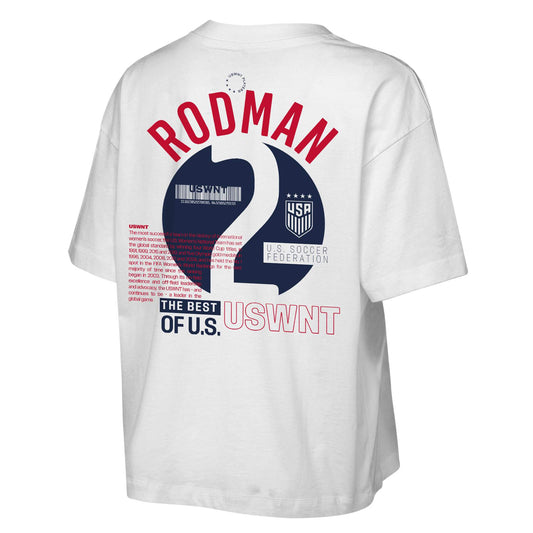Ladies Outerstuff USWNT Trinity Rodman Poster T-Shirt