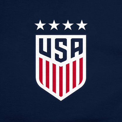 Ladie's Icon Sports USWNT Crest Navy T-Shirt