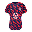 Women's Nike USWNT 2023 VW Pre-Match Red Top - Front View
