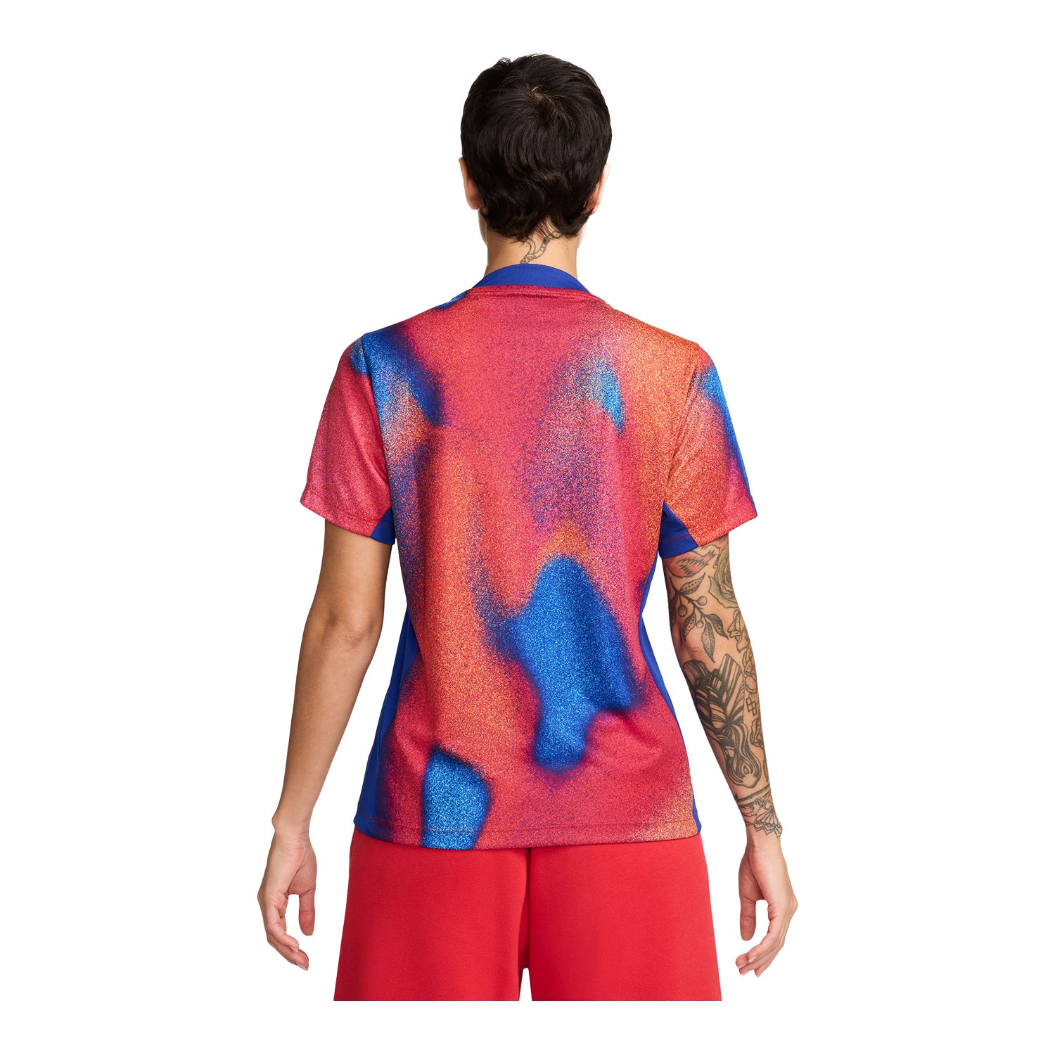 Women's Nike USA 2024 Pre-Match Top - Back View