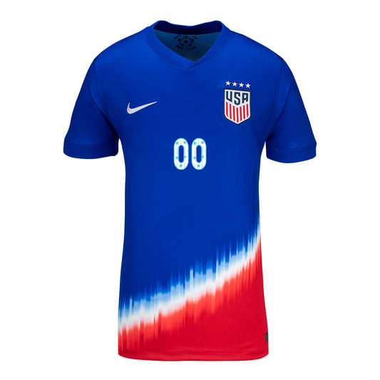 Women's Nike USWNT 2024 Personalized SheBelieves Cup Away Stadium Jersey