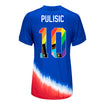 Women's Nike USMNT 2024 Pride Away Pulisic 10 Stadium Jersey - Back View