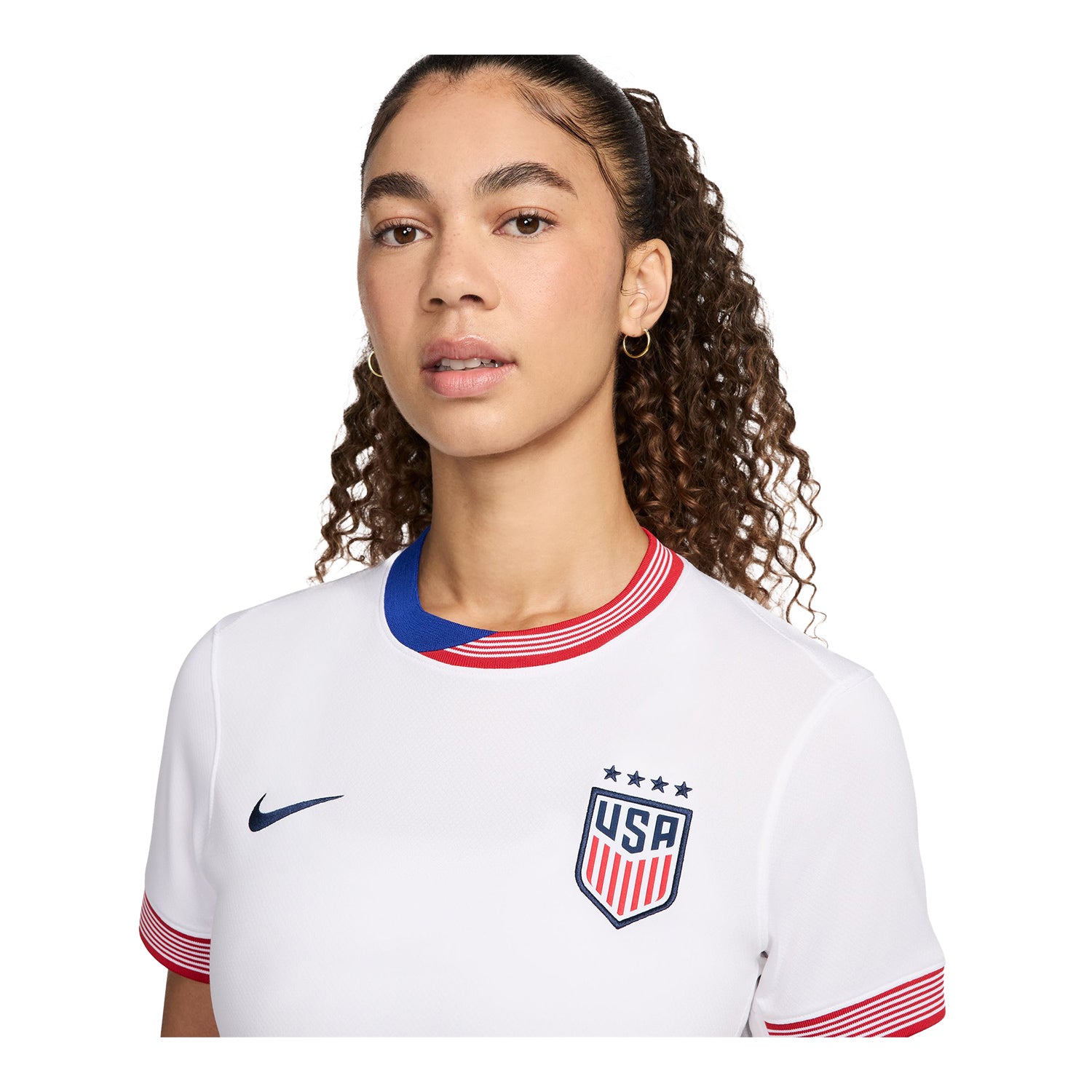 Women's Nike USWNT 2024 American Classic Home Stadium Jersey - Model View