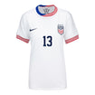 Women's Nike USWNT 2024 American Classic Home Morgan 13 Stadium Jersey - Front View