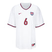 Women's Nike USWNT 1999 Chastain 6 Home White Stadium Jersey - Front View