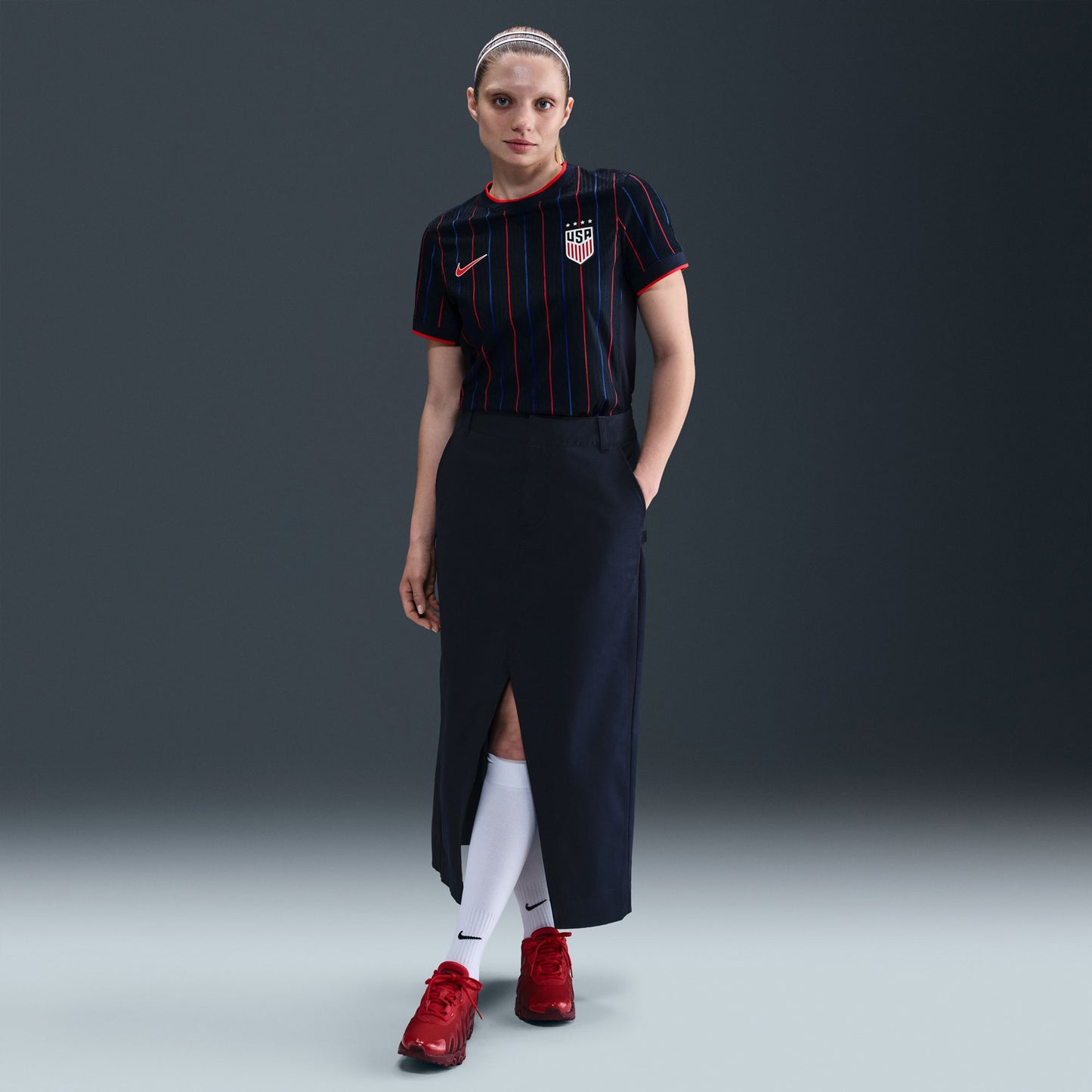 Women's Nike USWNT 2025 Heartbeat Away Match Jersey