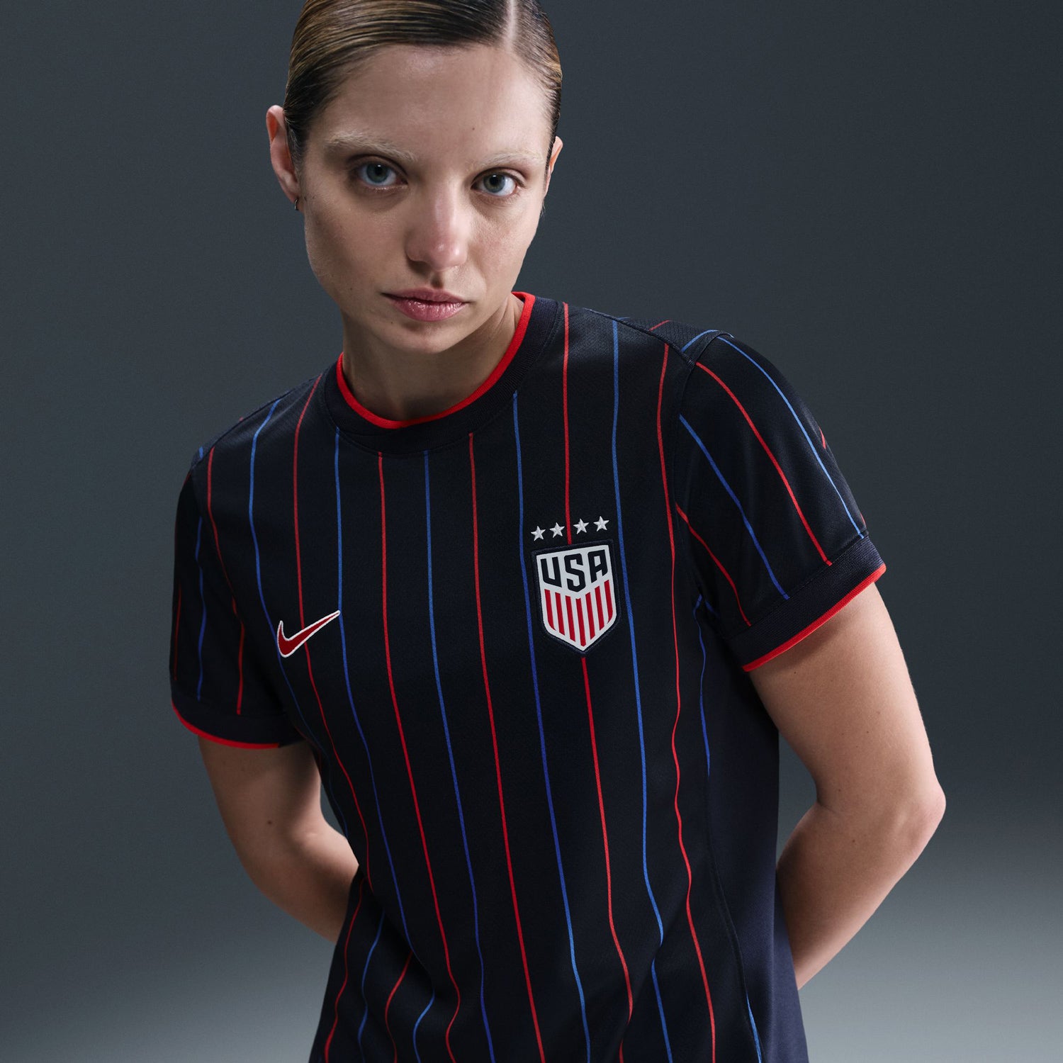Women's Nike USWNT 2025 Heartbeat Away Stadium Jersey