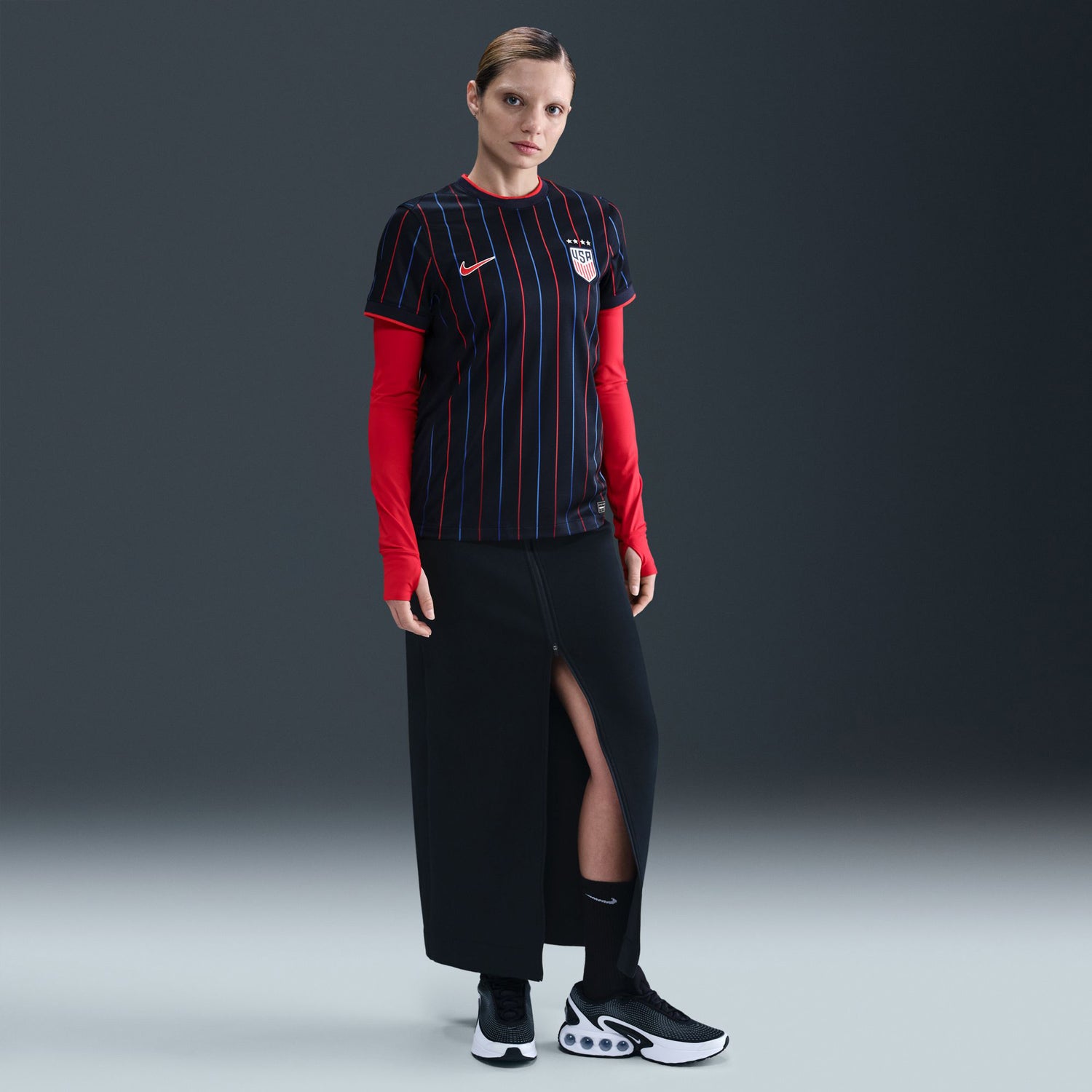 Women's Nike USWNT 2025 Heartbeat Away Stadium Jersey