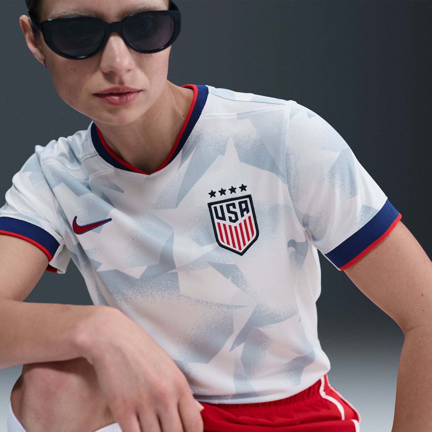 Women's Nike USWNT 2025 Brilliant Home Stadium Jersey