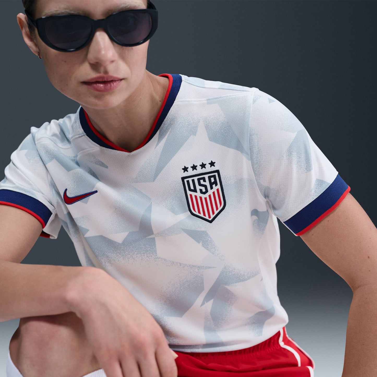 Women's Nike USWNT 2025 Brilliant Home Stadium Jersey