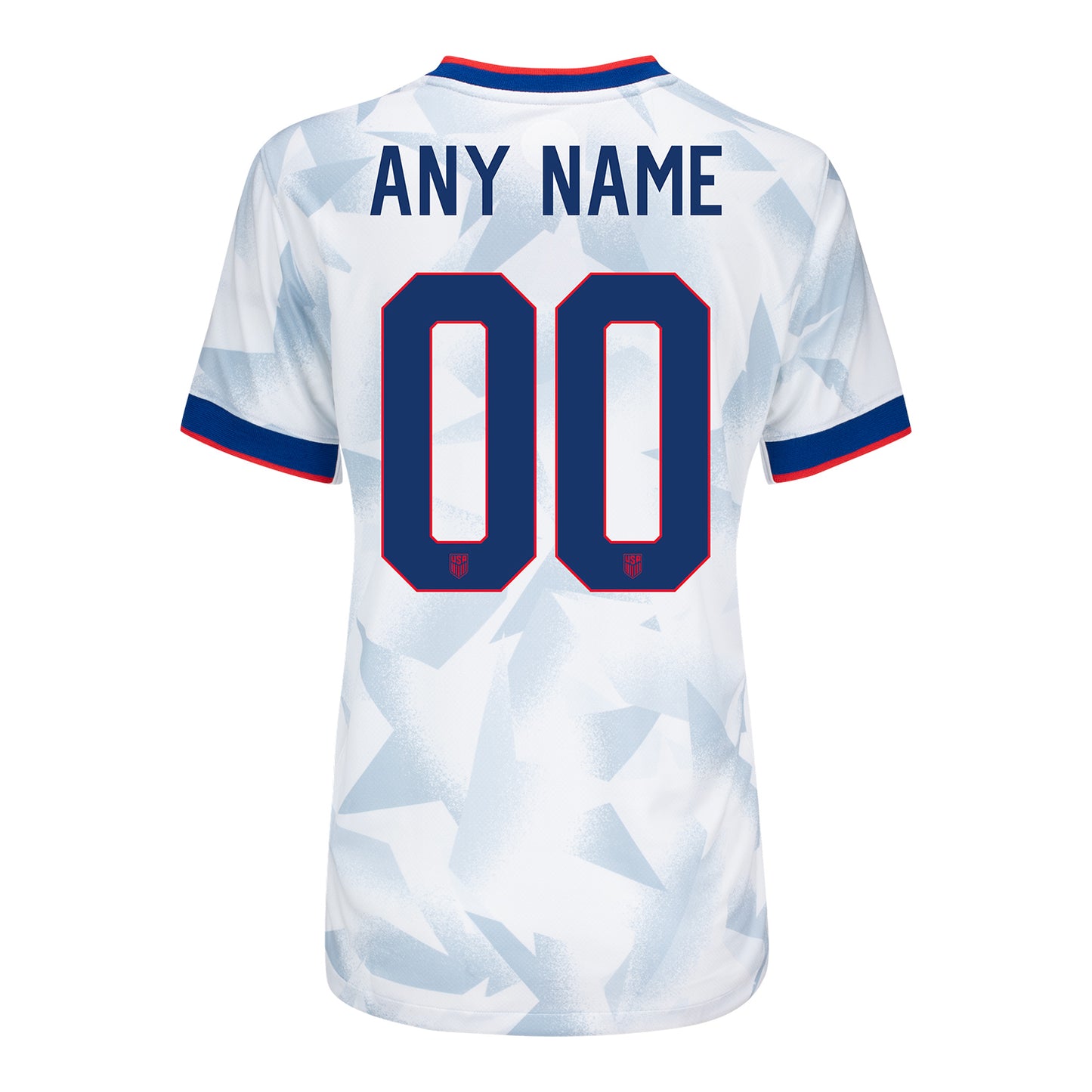 Women's Nike USWNT 2025 Personalized Brilliant Home Stadium Jersey