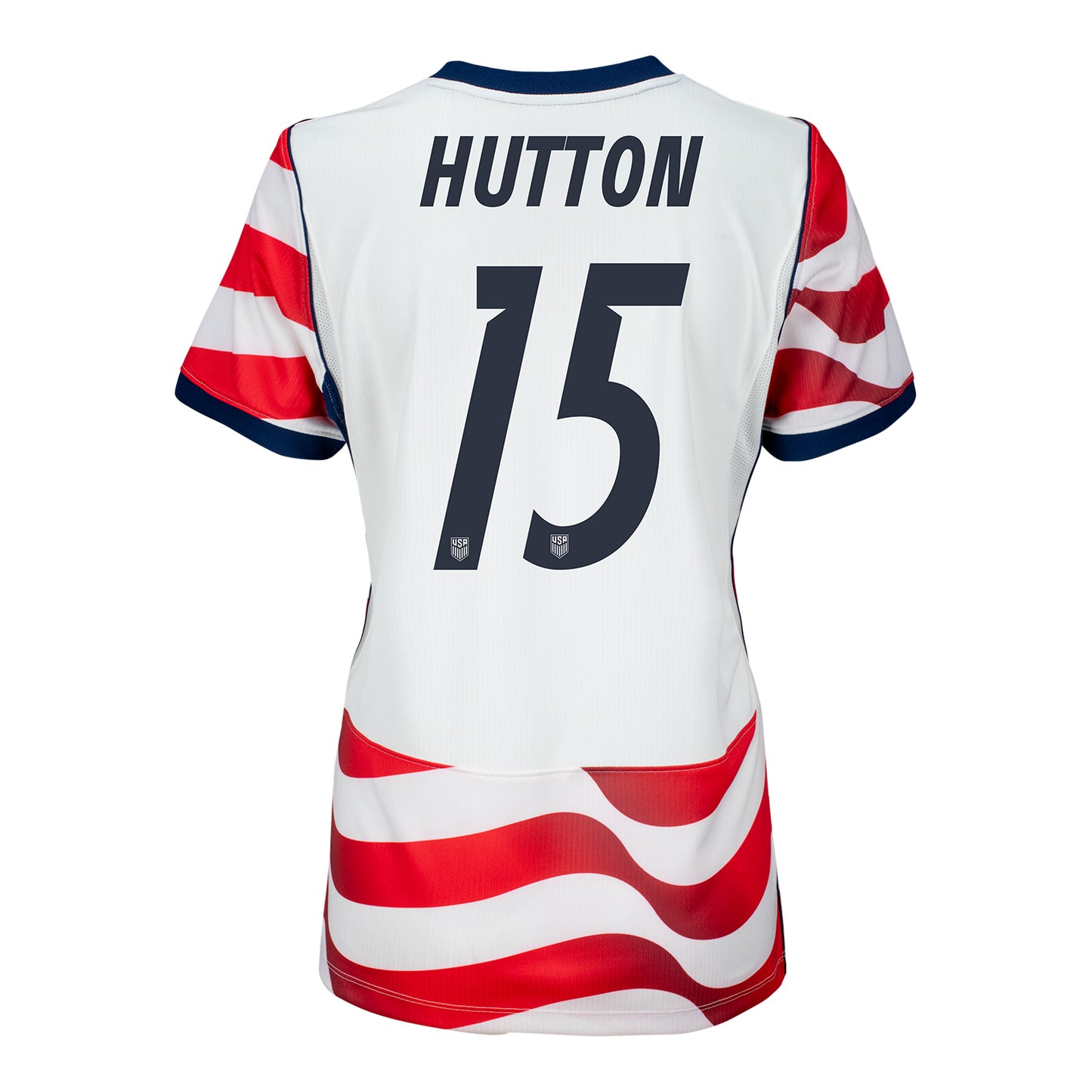 Women's Nike 2026 USWNT Claire Hutton Home Stadium Jersey - Stripes