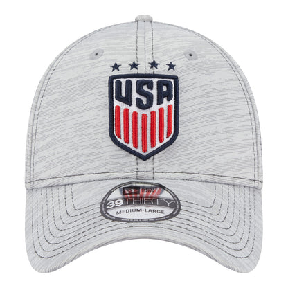 Men's New Era USWNT 39Thirty Speed Tech Hat - Front View