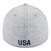 Men's New Era USWNT 39Thirty Speed Tech Hat - Back View