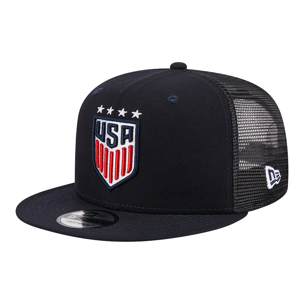 Unisex New Era 9Fifty USWNT Navy Trucker Hat