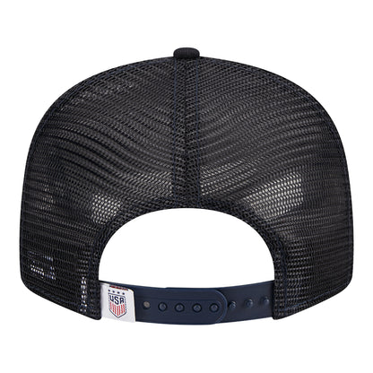 Unisex New Era 9Fifty USWNT Navy Trucker Hat