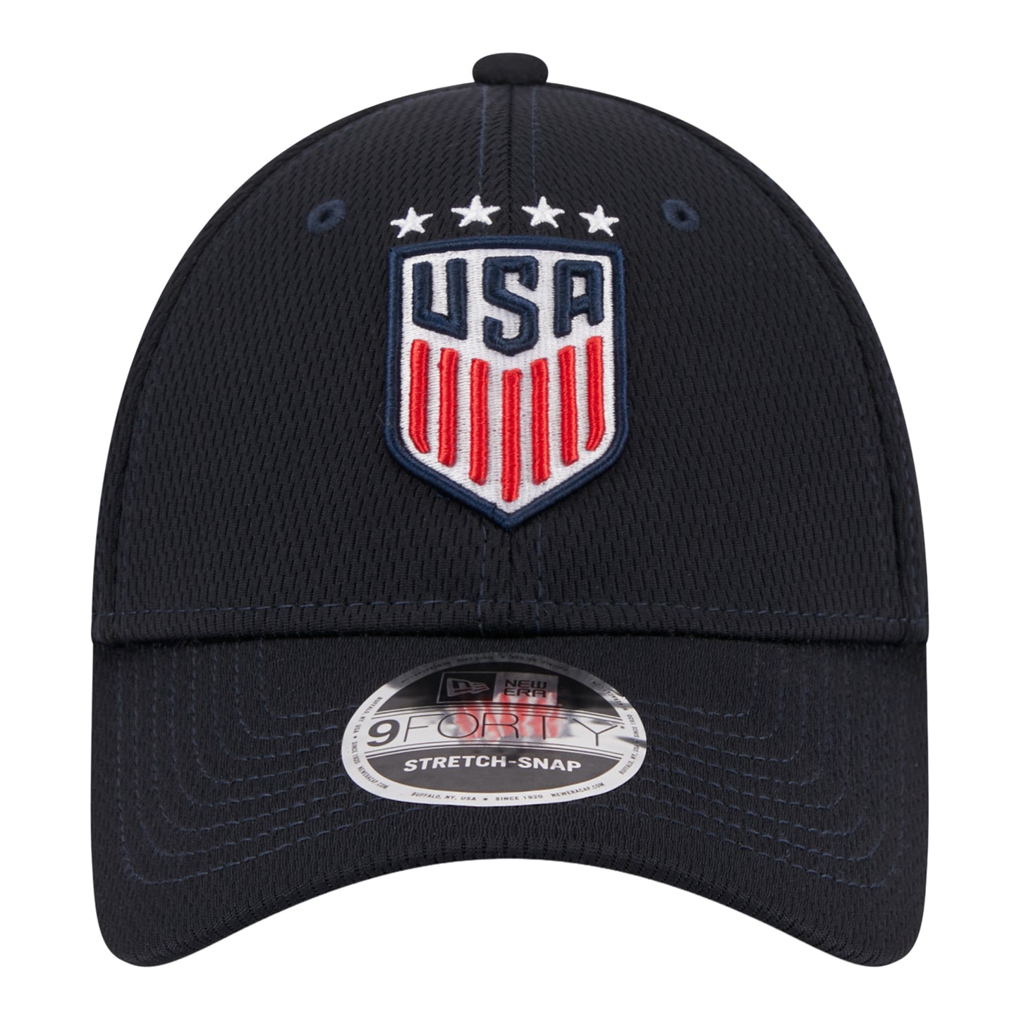 Unisex New Era 9Forty USWNT Navy Stretch Snap Hat