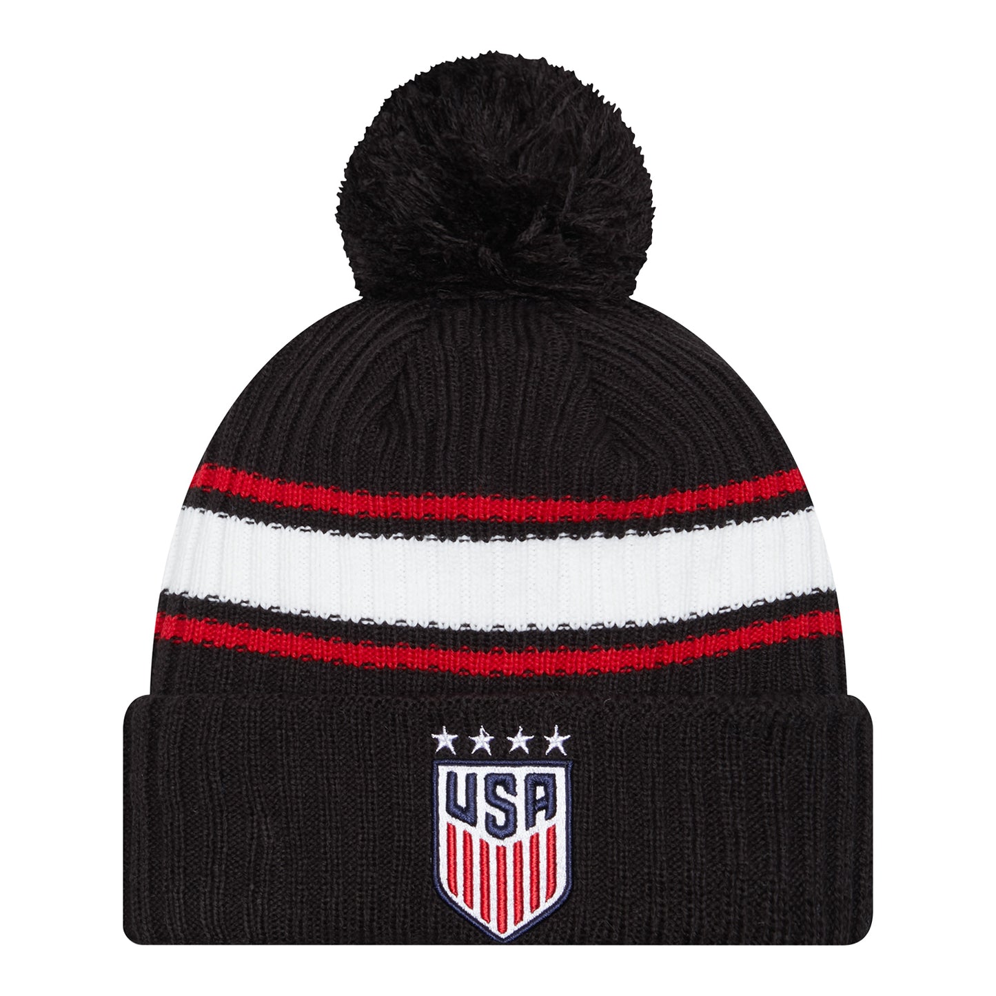 Unisex New Era USWNT Banded Navy Knit Hat