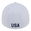 Adult New Era USWNT 39Thirty Active White Hat - Back View