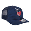 Adult New Era USWNT 9Seventy Camo Navy Trucker Hat