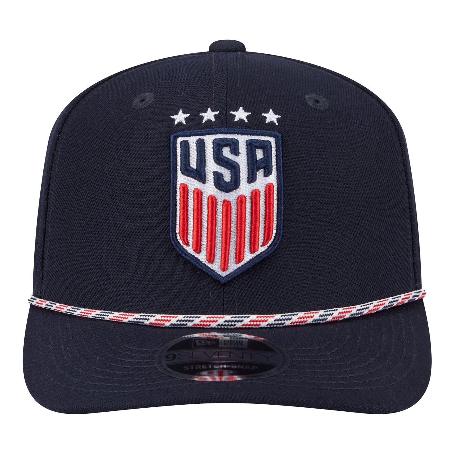 Adult New Era USWNT 9Seventy Rope Navy Hat