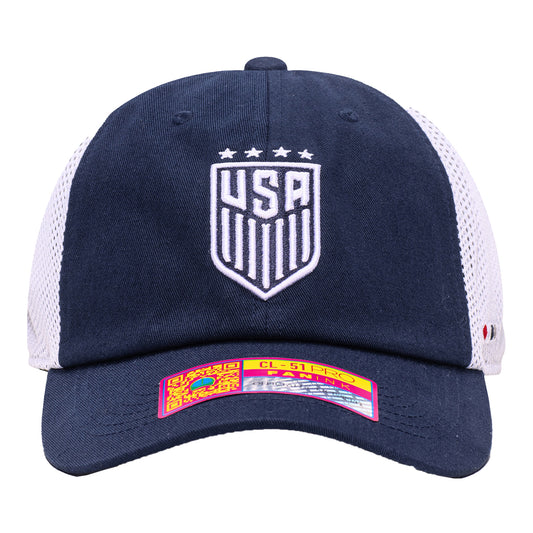 Adult Fan Ink USWNT Aerial Navy Hat