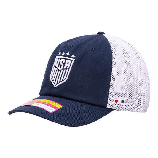 Adult Fan Ink USWNT Aerial Navy Hat