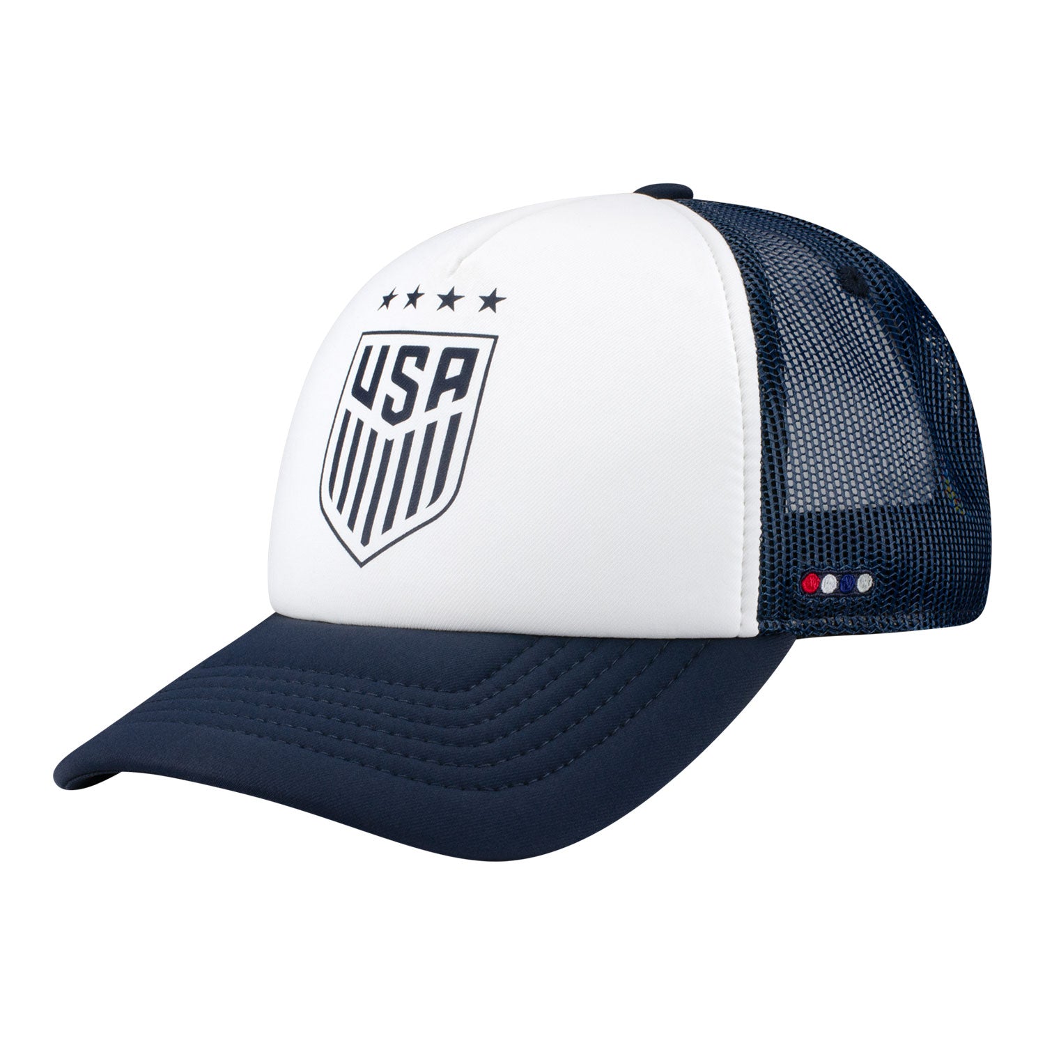 Adult Fan Ink USWNT Storm Navy Snapback Hat